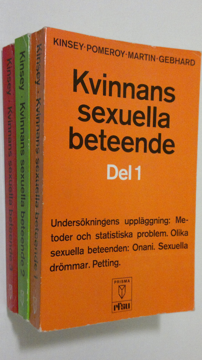 Alfred C. Kinsey : Kvinnans sexuella beteende 1-2
