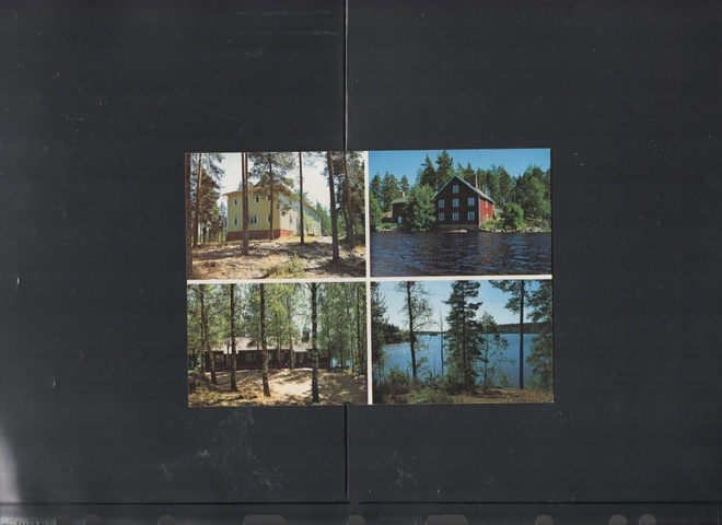 Postikortti Perniö. Lehmirannan Lomakeskus.