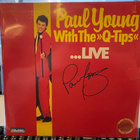 Paul Young With The Q-Tips – ...Live vinyyli nimmarilla - pikkukuva 1