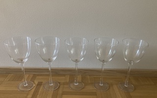 Punaviinilasit 50 cl 1-5 kpl