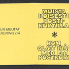 Automaattivihko AV 9 I 1808 -01 -1981 yEG KOEPAPERI - pikkukuva 3