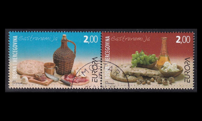 Kroatia: Bosnia-Herzegovina 154-5p o Europa gastronomia (200