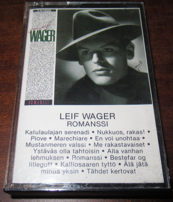 Leif Wager: Romanssi c-kasetti Iskelmä