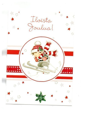 "°ILOISTA JOULUA!°" -KORTTI / (Korttituote)