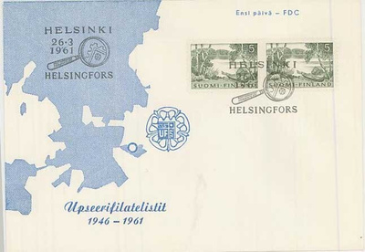 1961 5(mk) maisema FDC
