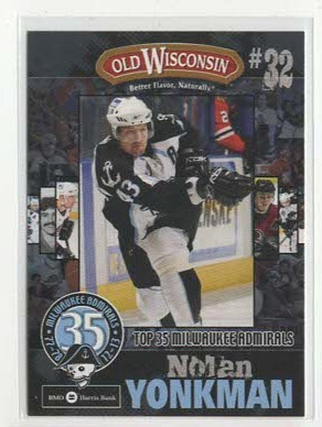 Nolan Yonkman 13-14 Milwaukee Admirals Team Issue