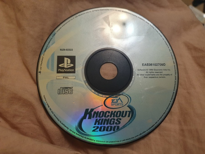 PlayStation 1 Knockout Kings L SLES-02322 peli