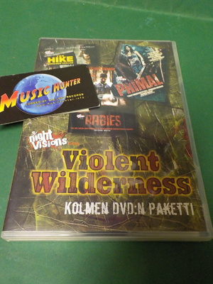 VIOLENT WILDERNESS 3x DVD KOLMEN LEFFAN SETTI (W)