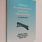 Markku Kallio : Johdatus kvantitatiiviseen analyysiin tal... - pikkukuva 1
