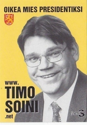 Timo Soini, Oikea mies presidentiksi p211