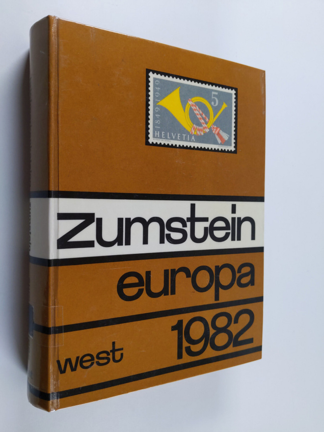Max (toim.) Hertsch : Zumstein Europa 1982 Briefmarken-Ka...