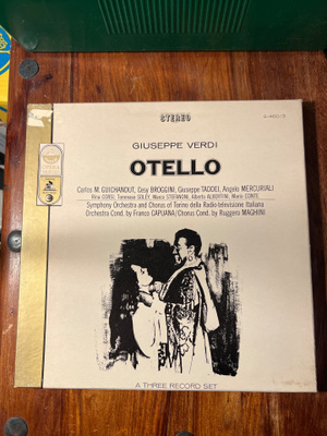 Giuseppe Verdi - Othello 3 x lp boksi