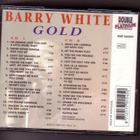 cd, Barry White: Gold - 2 cd [funk, soul] - pikkukuva 2