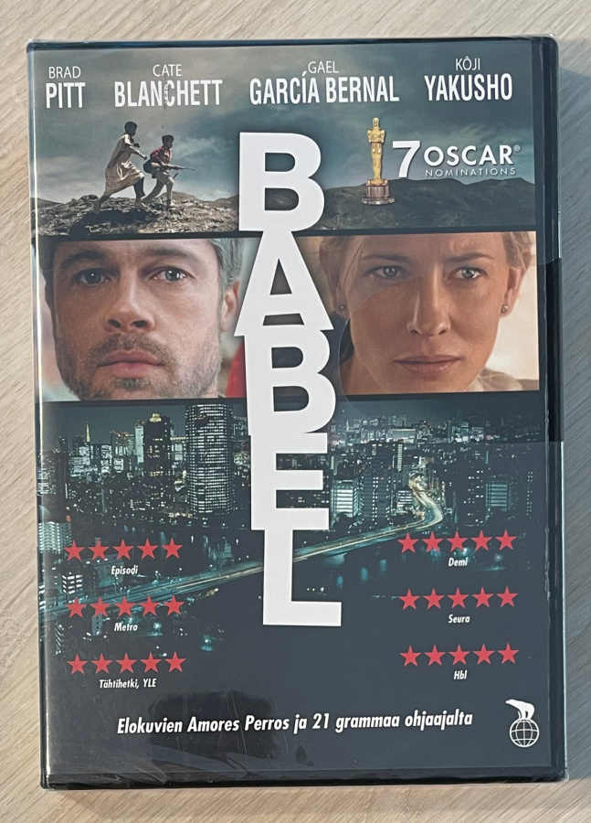 Alejandro González Iñárritu: BABEL (2006) Brad Pitt (UUSI)