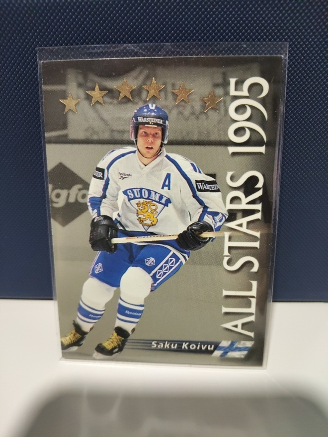1996 Semic Collections Wien-96 All-Stars #AS5 Saku Koivu