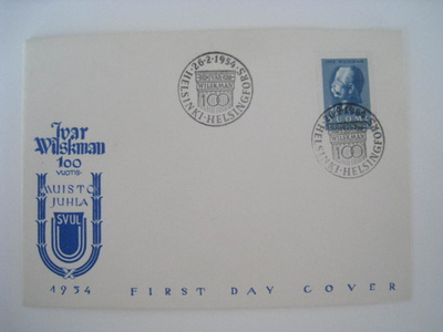 Ivar Wilskman 100 v 26.2.1954