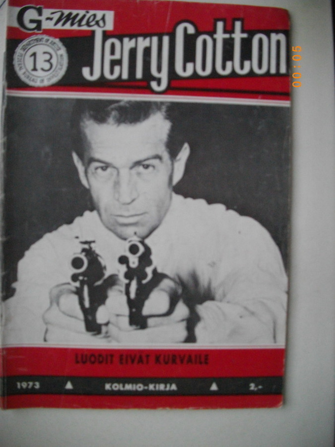 Jerry Cotton Nro 13/1973: Luodit eivät kurvaile (25.2)