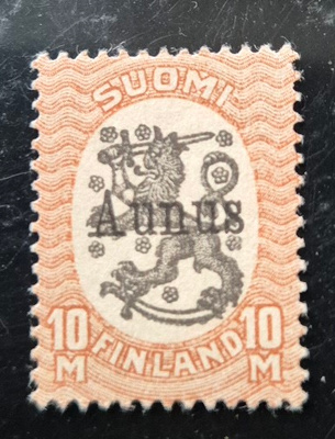 Aunus 10mk käyttämätön ei liimakkeen jälkeä!