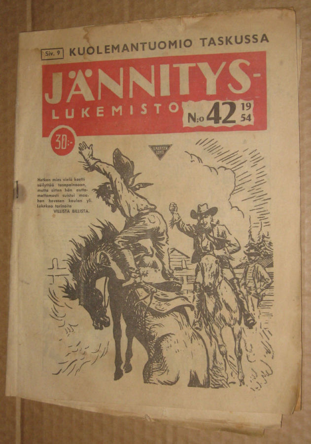 Jännityslukemisto 42/1954 (Ilmarinen oy)