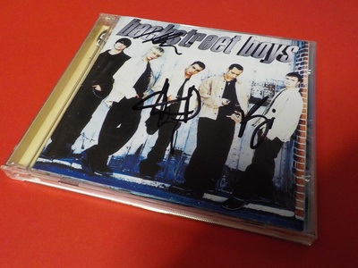 BACKSTREET BOYS - S/T CD NELJÄLLÄ NIMMARILLA