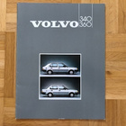 Esite Volvo 340 ja 360 vuodelta 1985, myös 360 GLT - pikkukuva 1