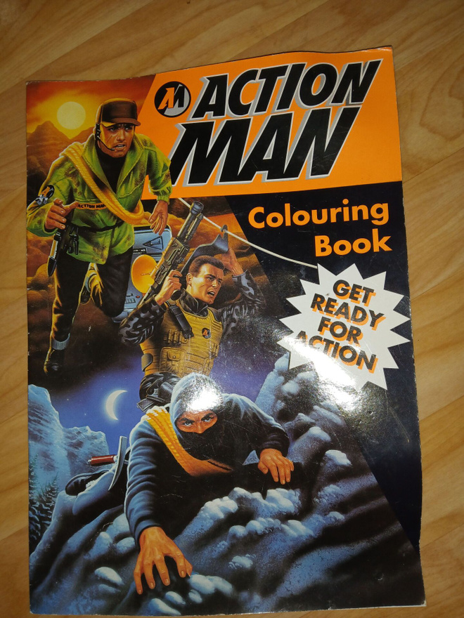 Action Man värityskirja
