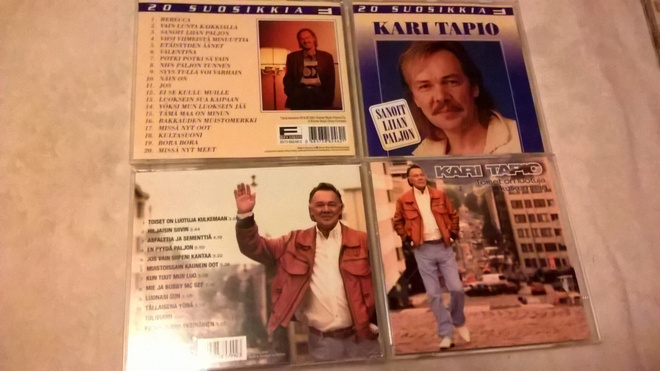 KARI TAPIO - Toiset On Luotuja Kulkemaan & 20 SUOSIKKIA