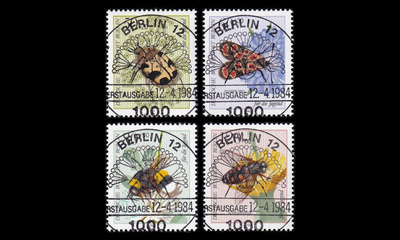 Berlin 712-5 o Pölyttäjähyönteisiä EPL (1984)