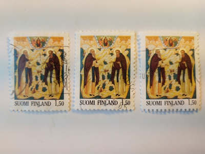 Ikoni postimerkki 1,50 markka 1985