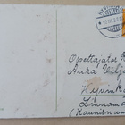 Vaaleanpunainen pelargonia kukkii, onnittelupk, p. 1938 - pikkukuva 2
