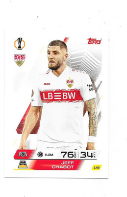 2025-26 Topps Match Attax #149 Jeff Chabot , Stuttgart