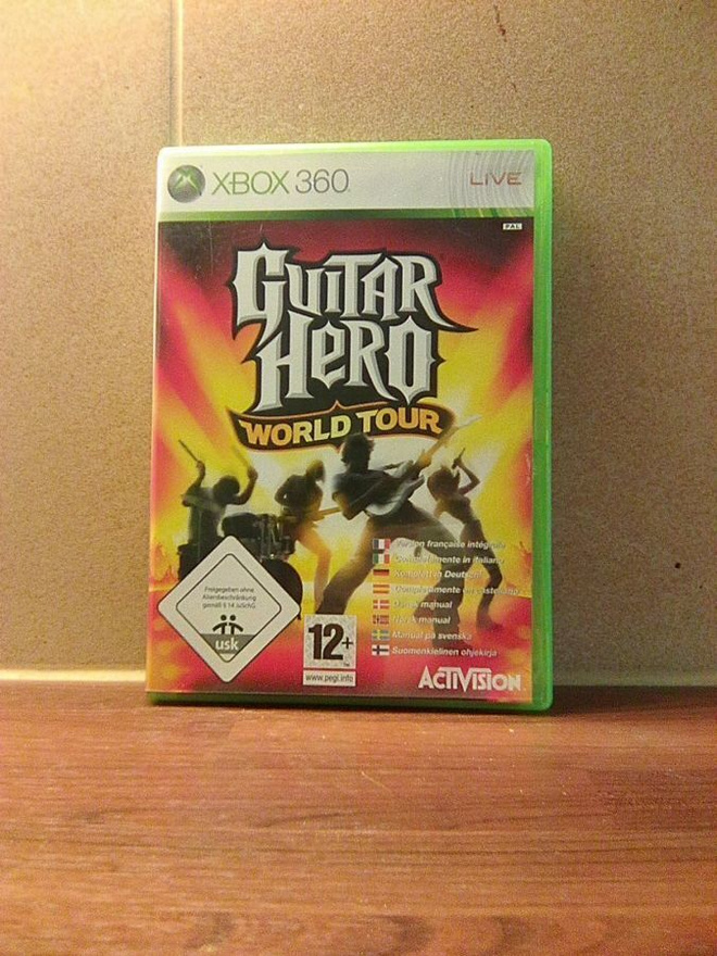 XBOX360: GUITAR HERO WORLD TOUR (CIB) PAL