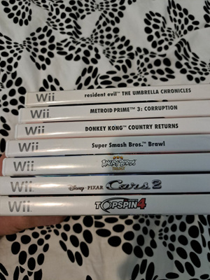 Wii pelit 7kpl