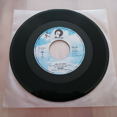 Hanne – Hän On Mun 7" orig 1977 uusi!!
