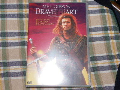 Braveheart Taipumaton DVD
