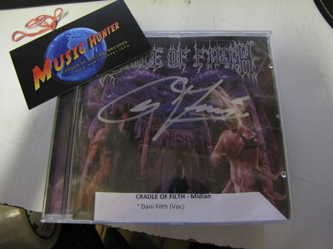 CRADLE OF FILTH - MIDIAN CD+DANI FILTH NIMMARI