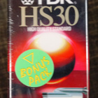 5KPL TDK HS30 VHS-C Videokamera Kasetit NOS - pikkukuva 3