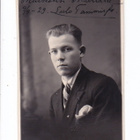VANHA Valokuva Näyttelijä Sulo Tammisto + Nimmari 1929 - pikkukuva 1