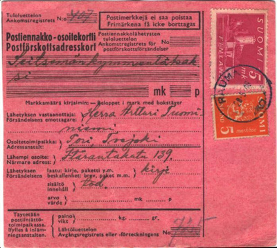 POSTIENNAKKO RAUMA