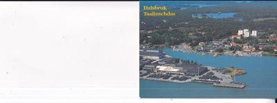 Dalsbruk, Taalintehdas, ilmakuvakortti b687
