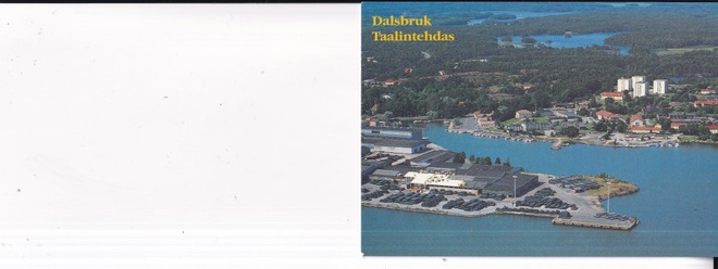 Dalsbruk, Taalintehdas, ilmakuvakortti   b687