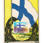 Postikortti Suomen lippu - pikkukuva 1