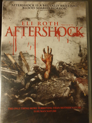 Aftershock dvd Eli Roth UUSI