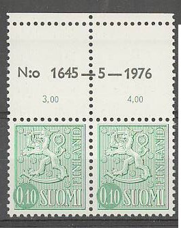 1963 M63 10p nro-pari 1645 ++