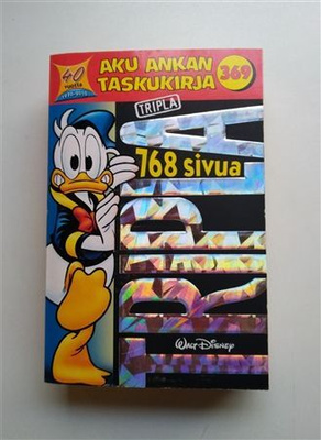 Aku Ankan Tripla-taskukirjoja, 2 kpl