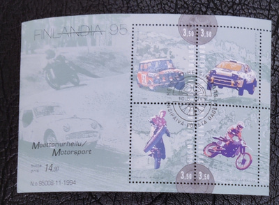 1995 blokki BL16 - FINLANDIA 95 / Moottoriurheilu