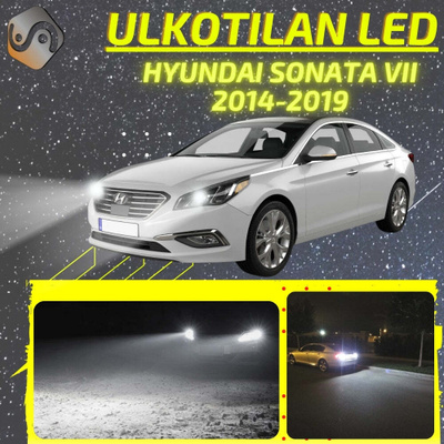 SONATA VII 2014-2019 Ulkoiset LED -valot