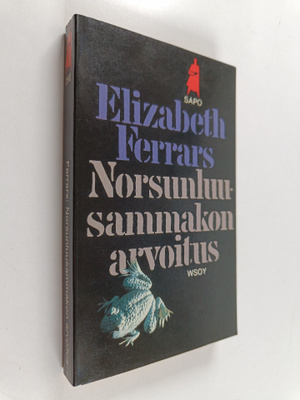 Elizabeth Ferrars : Norsunluusammakon arvoitus