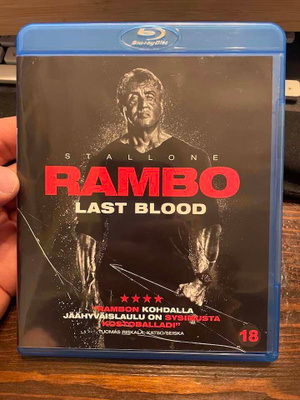 Rambo - Last blood (suomibluray, 2019, Sylvester Stallone)