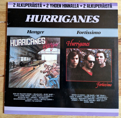 Hurriganes 2 Alkiperäistä 2 Hinnalla. lp SAFLP 2050
